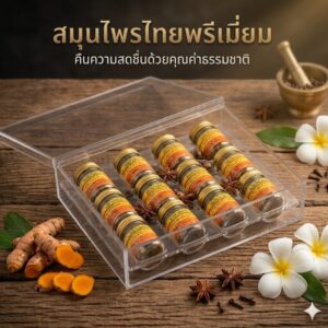 เซ็ตยาดมสุดคุ้ม herbal inhaler set