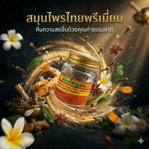 Home ยาดมสมุนไพร herbal inhaler