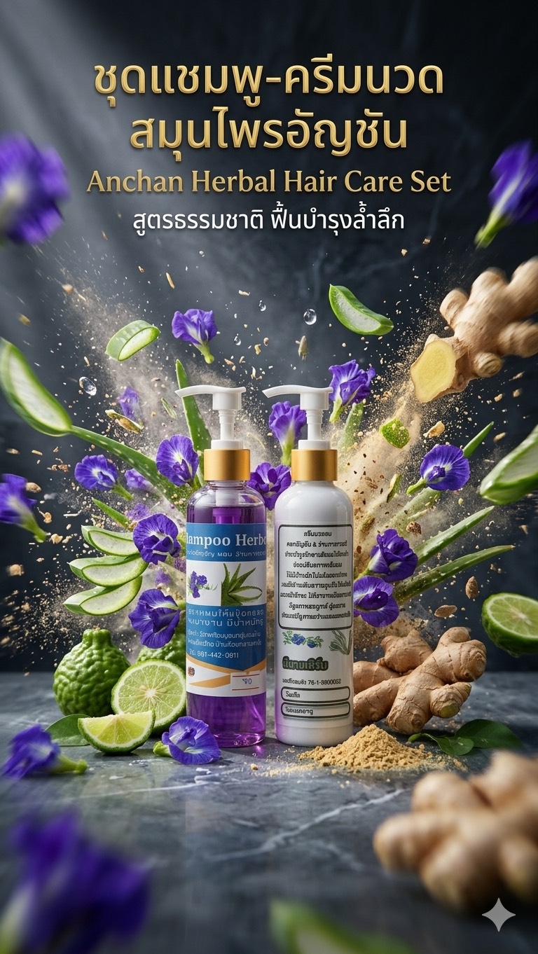 ชุดเซ็ตอัญชันว่านหาง Butterfly Aloe Set ชุดเซ็ตอัญชันว่านหาง Butterfly Aloe Set