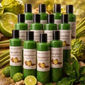 แพ็คครีมนวดสมุนไพร kaffir lime